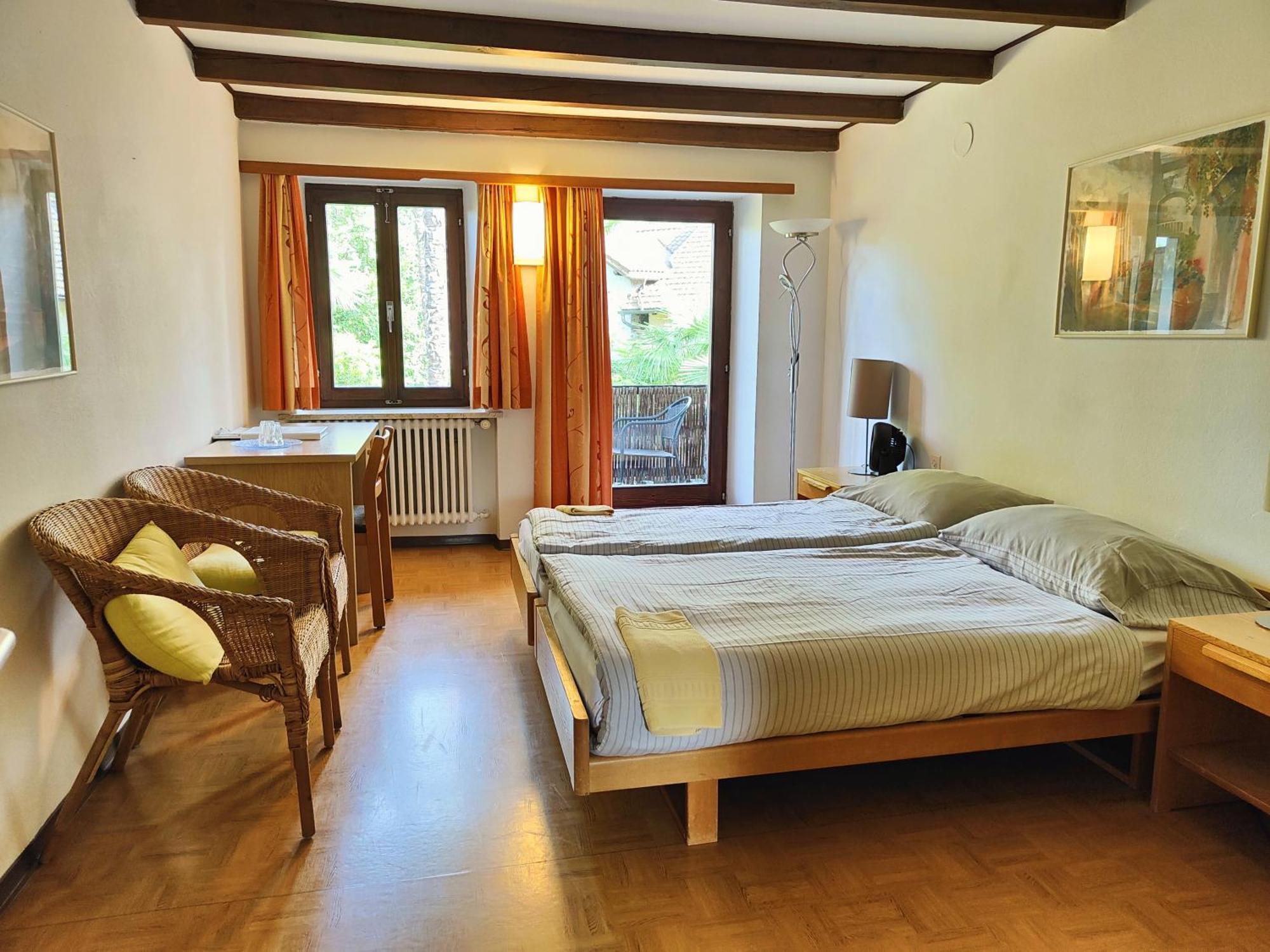 Parkhotel Emmaus - Casa Rustico Аскона Екстериор снимка